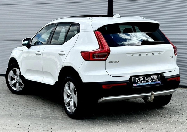 Volvo XC 40 cena 107999 przebieg: 139953, rok produkcji 2018 z Siewierz małe 781